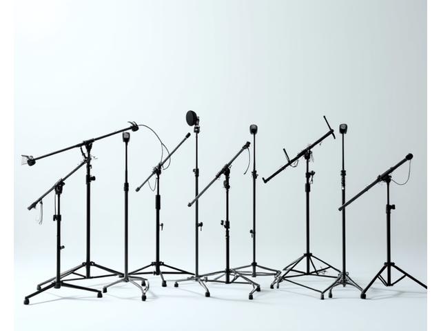 Soportes y Brazos para Micrófonos