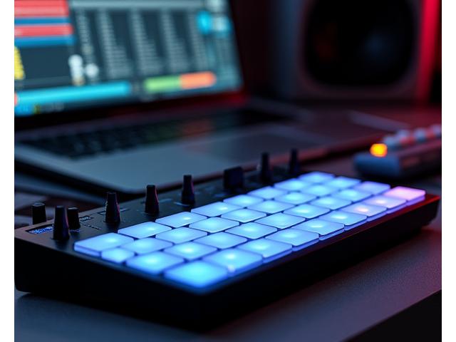 Controlador MIDI para software musical con teclado