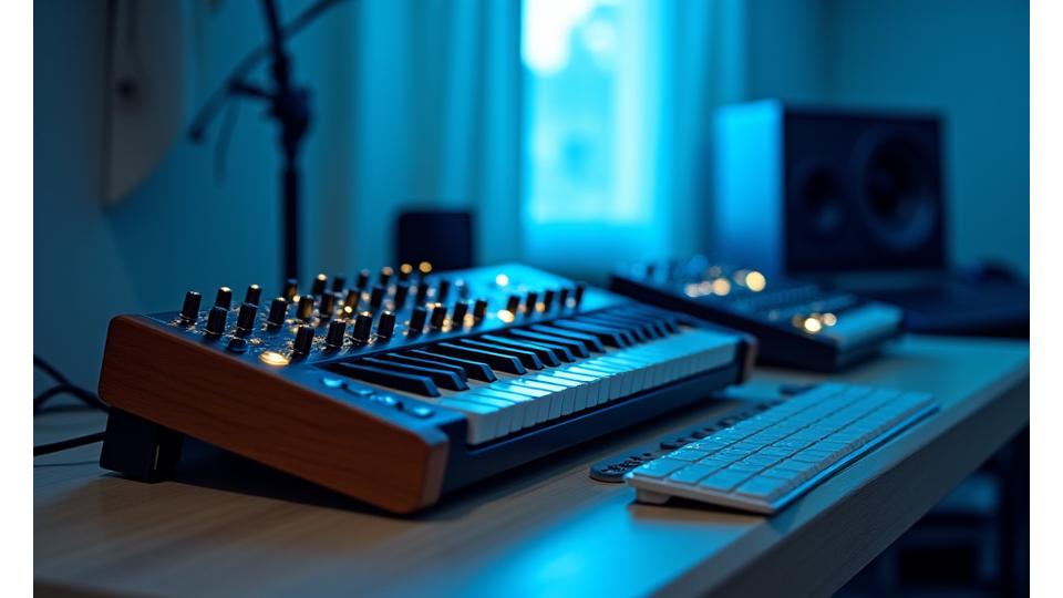 Setup para producción de Ambient con sintetizadores