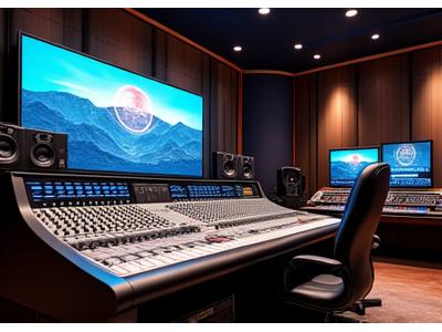 Estudio de grabación profesional con equipos de alta gama